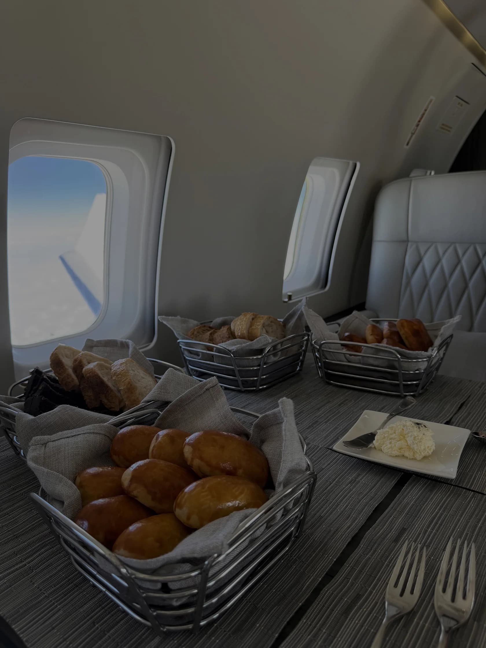 Catering for business jets